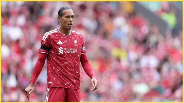 Virgil van Dijk has said that Liverpool are in a period of 'transition'